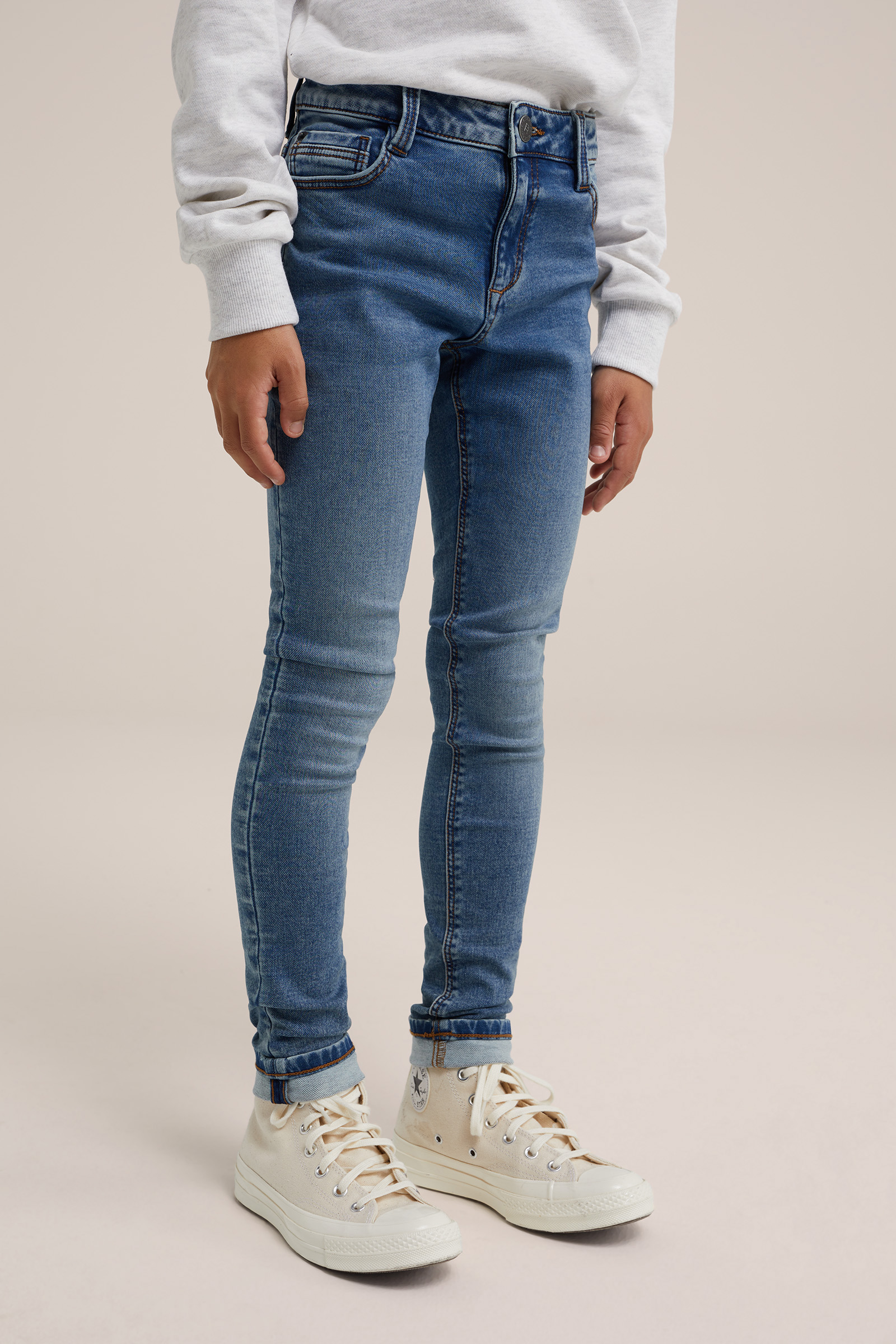 Jongens Skinny Fit Jeans Met Stretch Wefashion